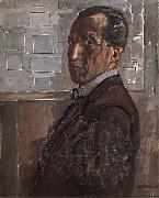 Piet Mondrian Self-Portrait oil